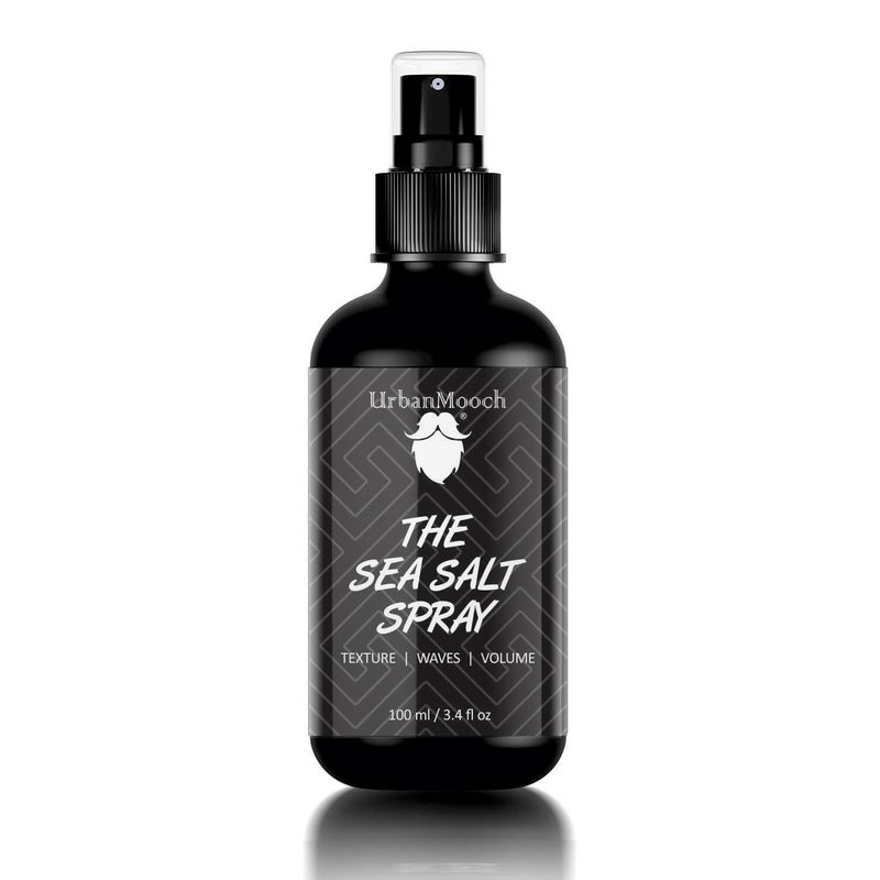UrbanMooch The Sea Salt Spray - 100 ml | Adds Texture, Waves & Volume | Alcohol-Free with Bhringraj, Ginseng & Vitamin E - Image 1